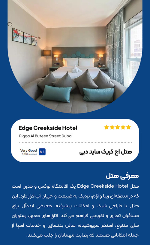 گارانتی کننده هتل Edge Creekside Hotel
